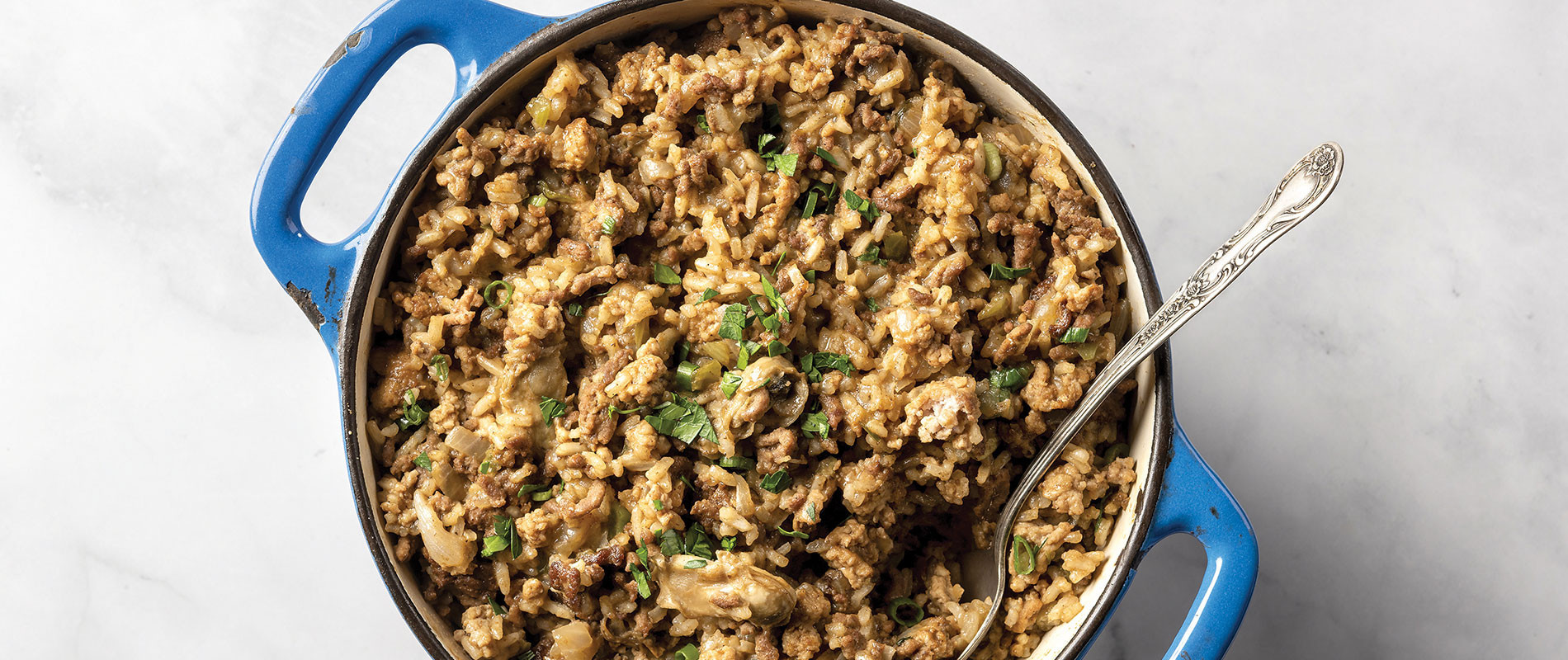 Down Home Oyster Dressing Recipe • Rouses Supermarkets %