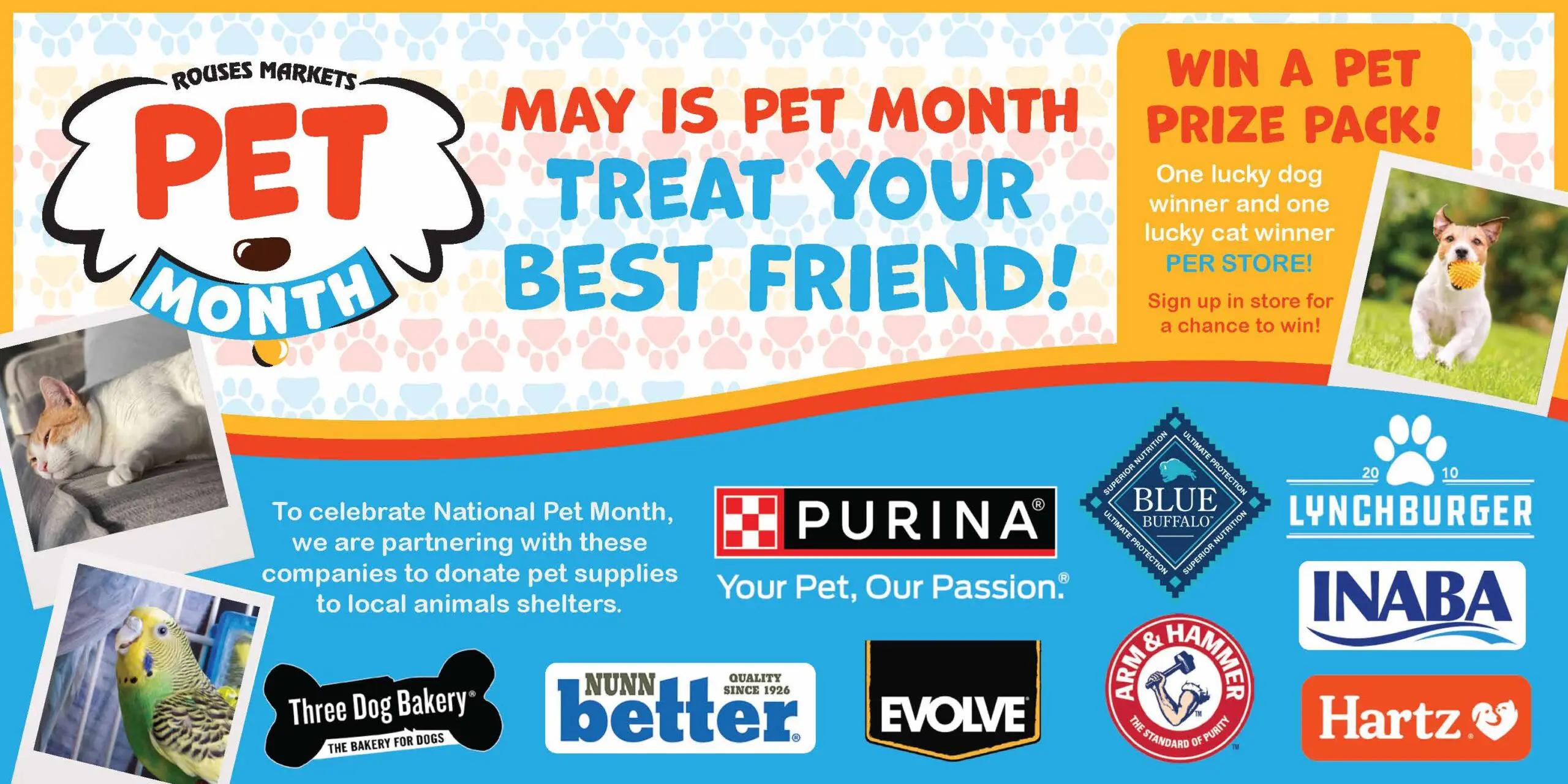 May is Pet Month • Rouses Supermarkets
