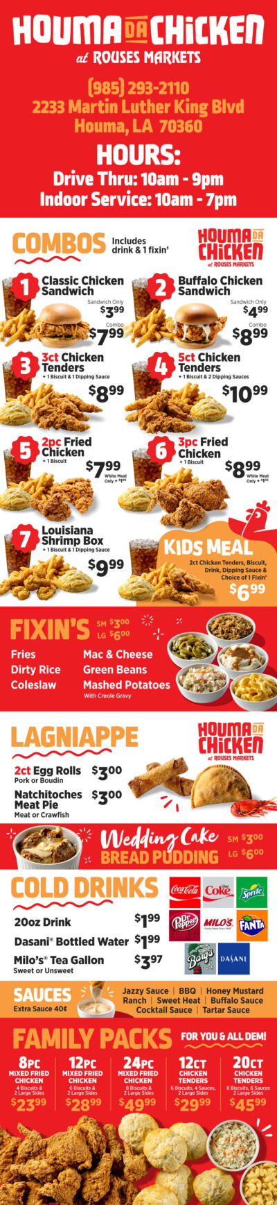 Houma da Chicken • Rouses Supermarkets