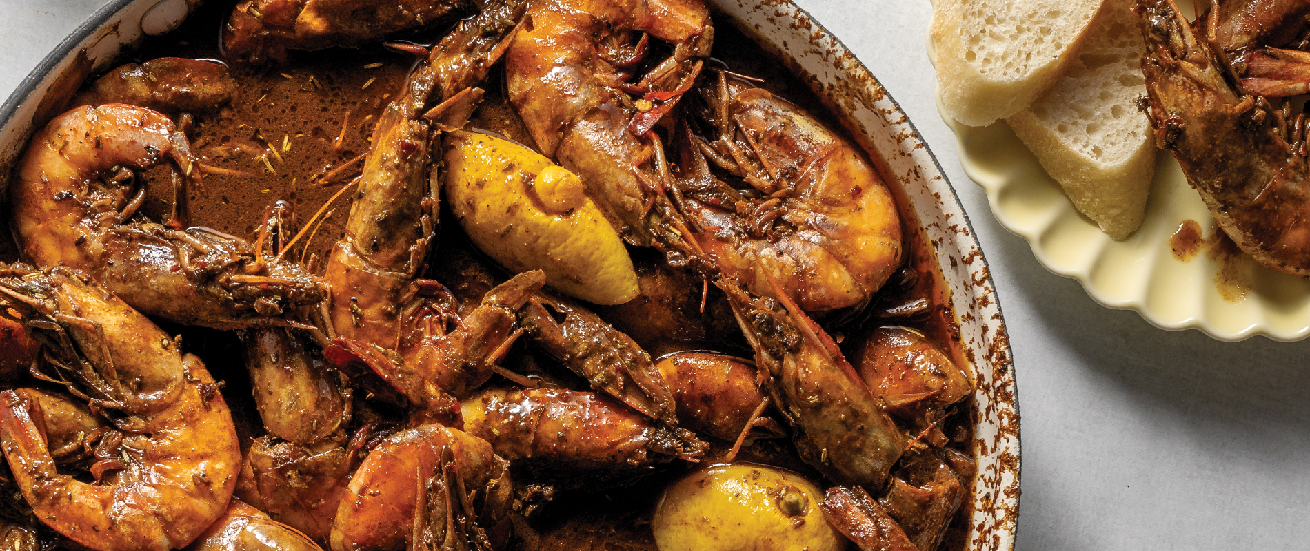 New Orleans Barbecue Shrimp Recipe • Rouses Supermarkets